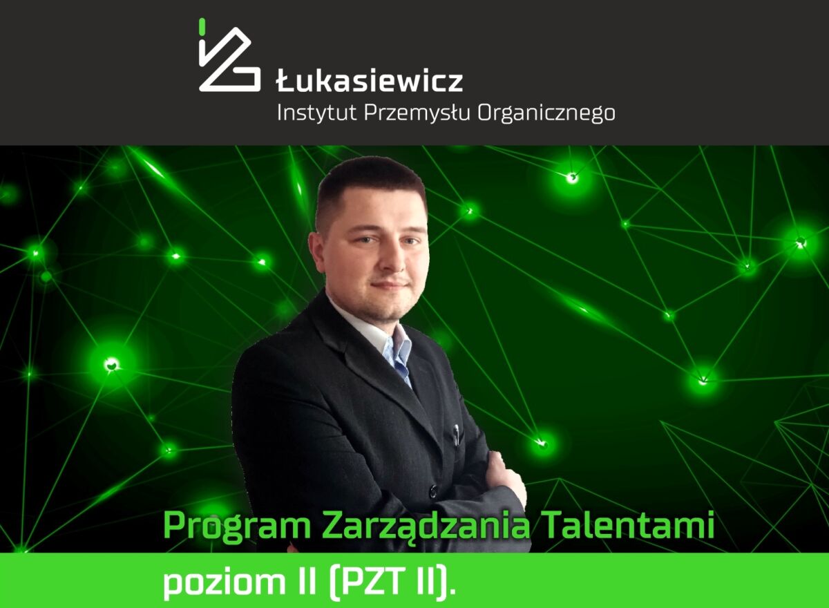 2023.03.17 Grafika do wpisu mgr inż. Rafał Bogusz wśród laureatów II etapu Programu Zarządzania Talentami