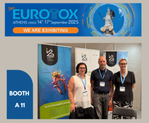 Osoby reprezentujące stoisko podczas EUROTOX 2025